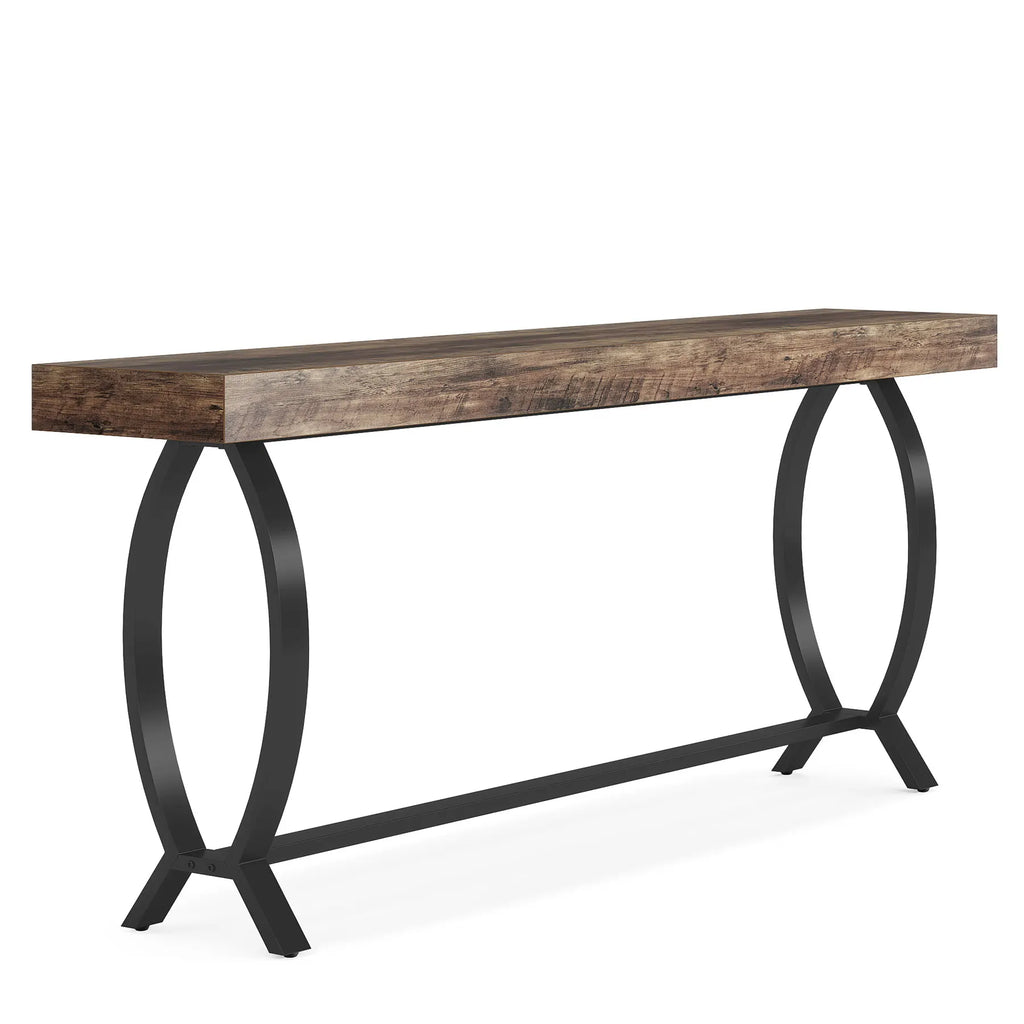 Tribesigns Console Foyer Table, 70.87-inch Table, Farmhouse Behind Couch Table