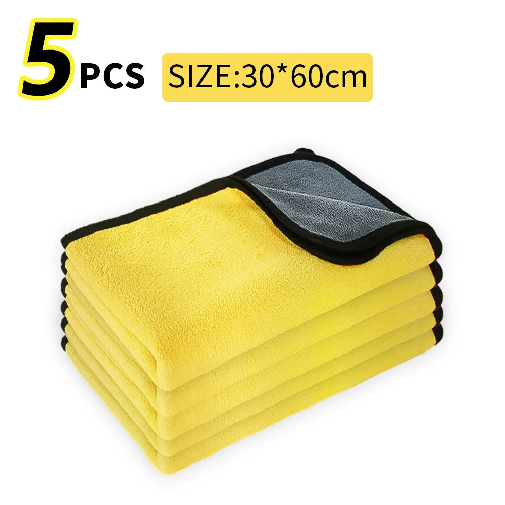 Car Wash Microfiber Towels Cleaning Detailing