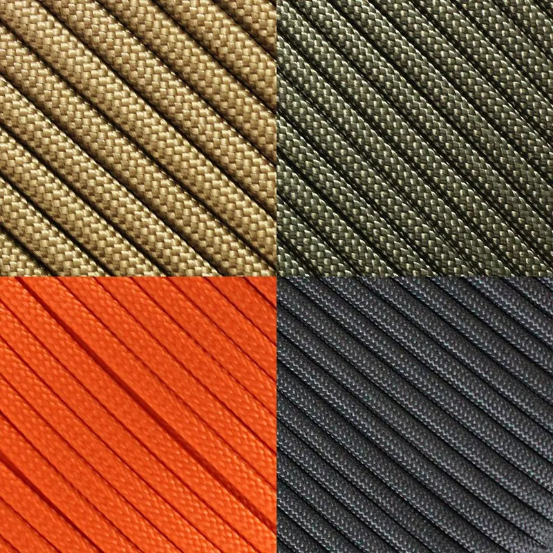 7 Cores 550 Paracord Cord 5 15 30 M Dia.4mm  for Camping Survival