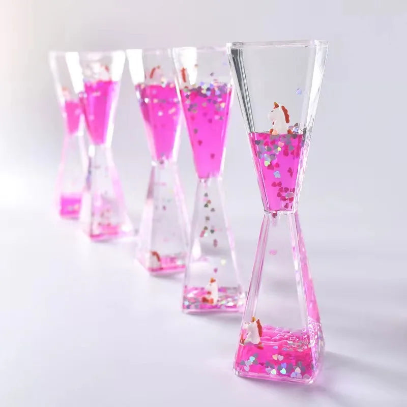 2025 creative ornament astronaut fluid hourglass astronaut starry sky drip oil leak decompression ornament