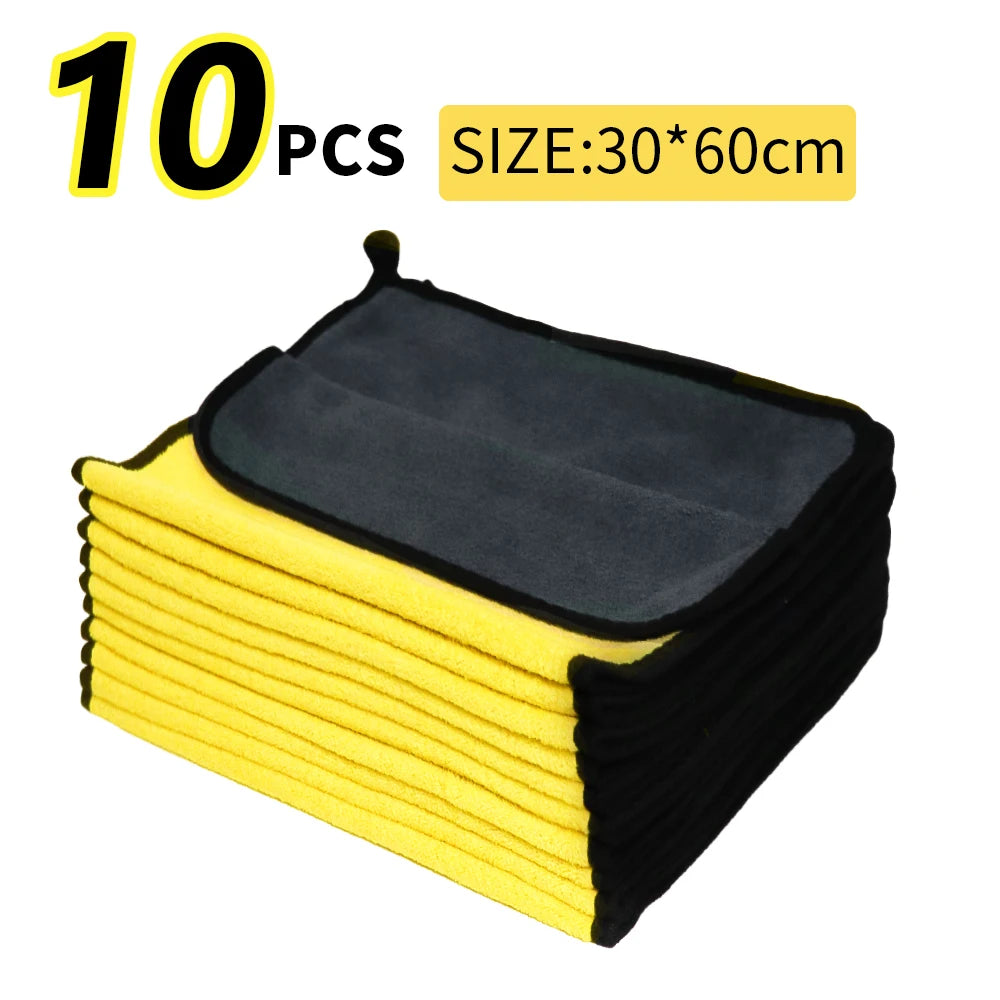 Car Wash Microfiber Towels Cleaning Detailing