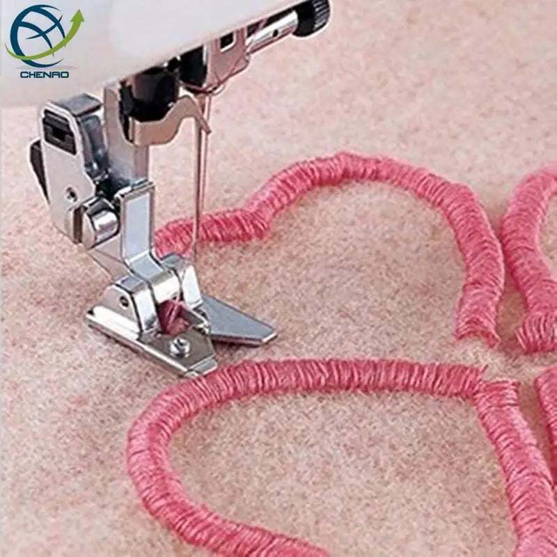 Fringe/Looping Sewing Machine Foot, Jacquard Embroidery Presser Foot #9906, Brother, Singer, etc.