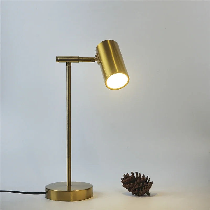 Modern Creative Golden Table Lamps Eye Protection Study Reading Desk Lamp Nordic Living Room Bedroom Bedside Decor Table Light
Modern Golden Table Lamp, Desk, Bedside, Table