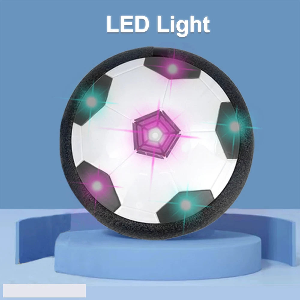 Hover Soccer Ball Floats with LED lights Music, Outdoor Game For Kids