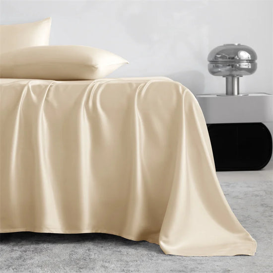100% Bamboo Bed Sheet Set, Soft, Silky, Breathable Sheet Set