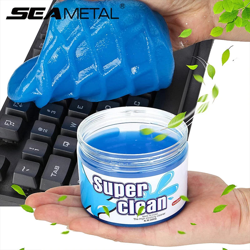 Seametal  Car Cleaning Gel Use On Air Vents, Dashboards, Consoles, Keyboards