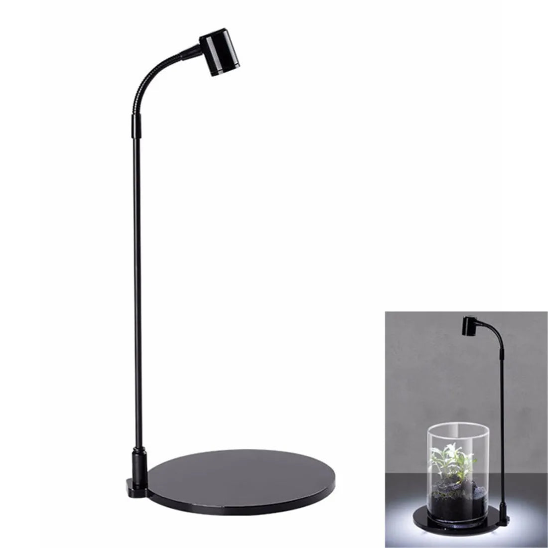 USB Grow Light, Indoor Plant LED Lamp, Stand, Height Adjustable