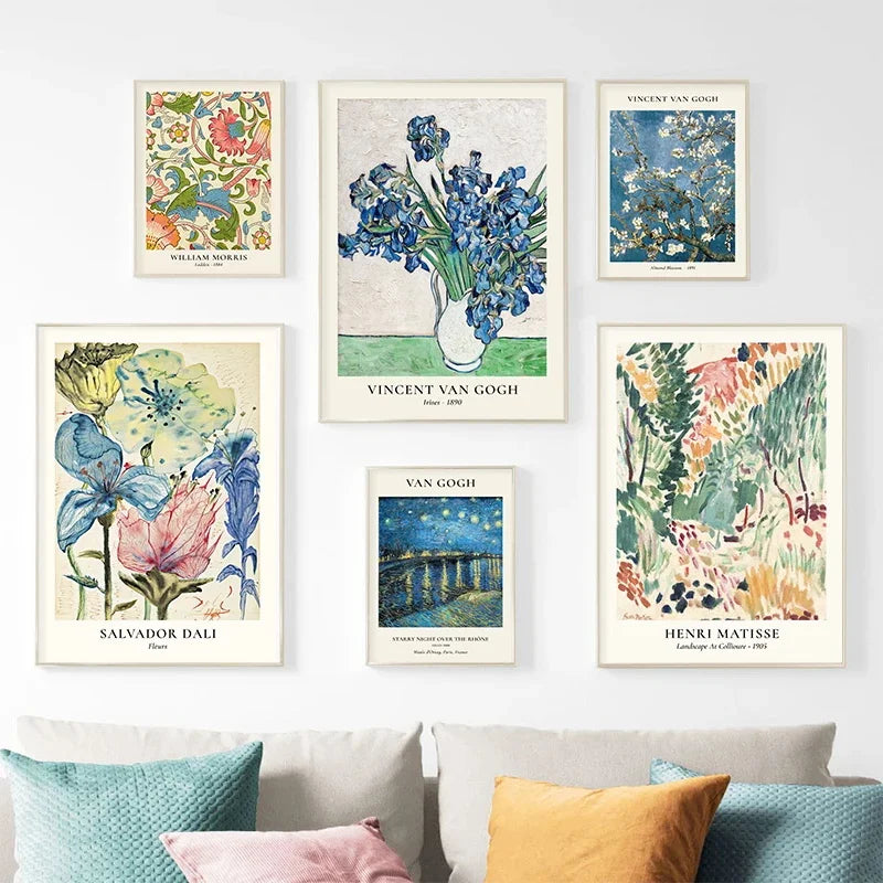 Van Gogh, Matisse Paintings. A Chance to Invite A Master Into Your Home. Canvas Art For Home.