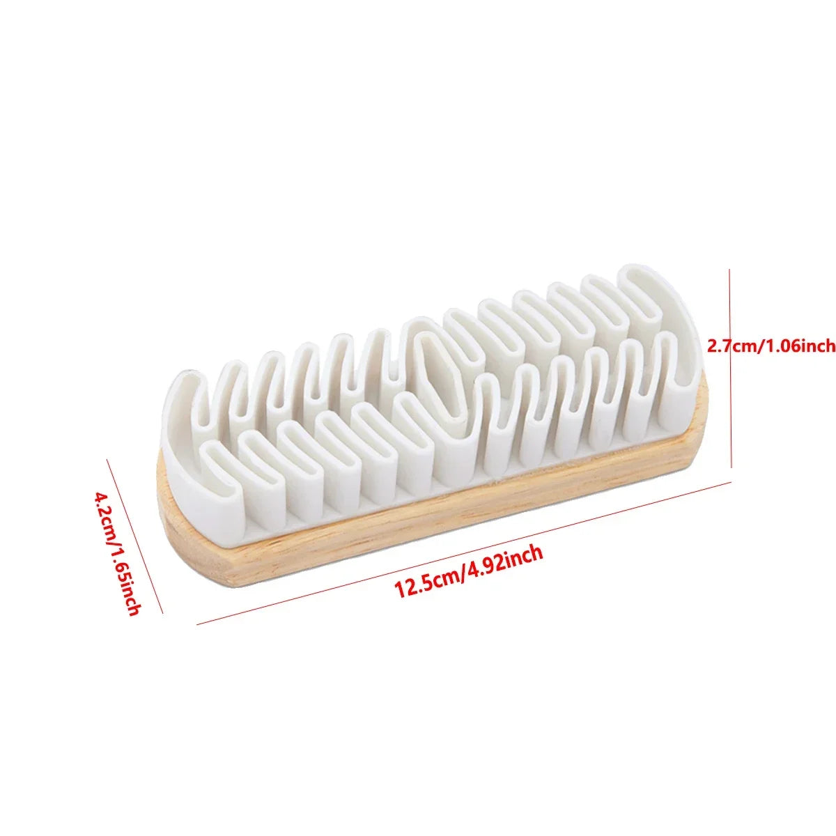 Car Interior Cleaning Brush for Leather, Buckskin, Suede, and Fabric Detail Brush
