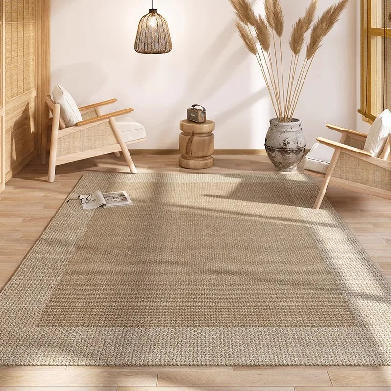 VIKAMA Carpet Living Room, Bedroom Bedside , Washable Rug, Japanese Household Floor Cushions