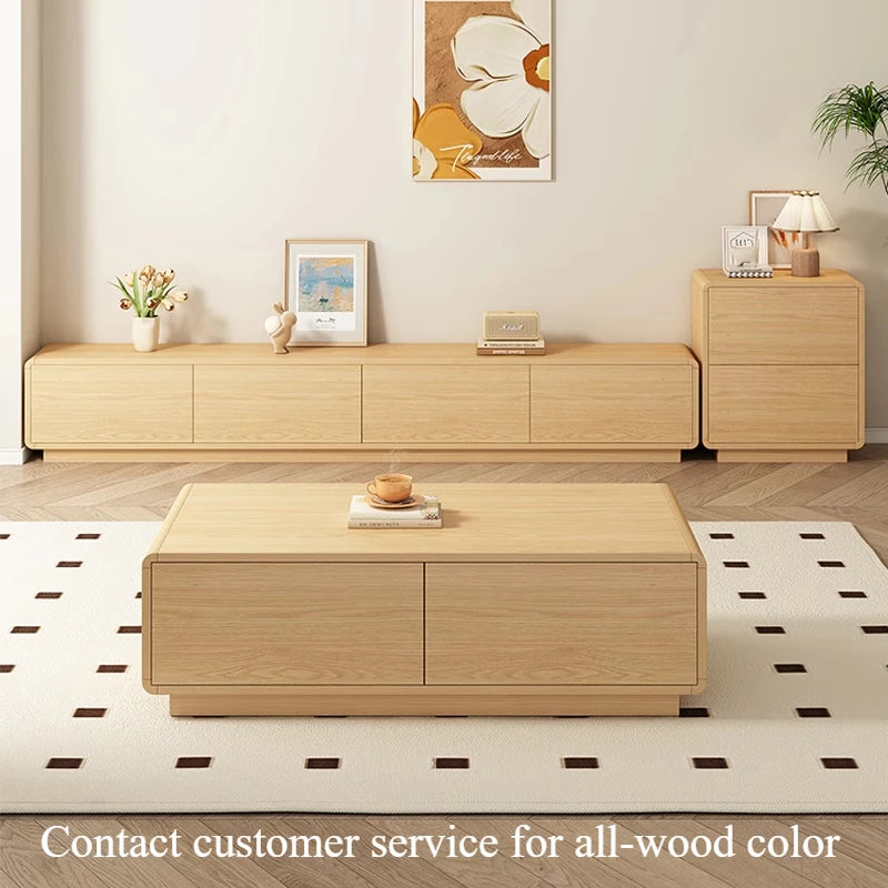 Solid Wood TV Stand , Cabinet, Coffee Table, Mid Century Modern