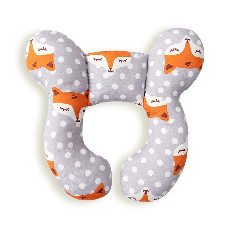 Multi-Functional Stroller Pillow U Shaped Soft Cotton