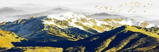 Gorgeous Landscape Canvas Print Mountain Scenery