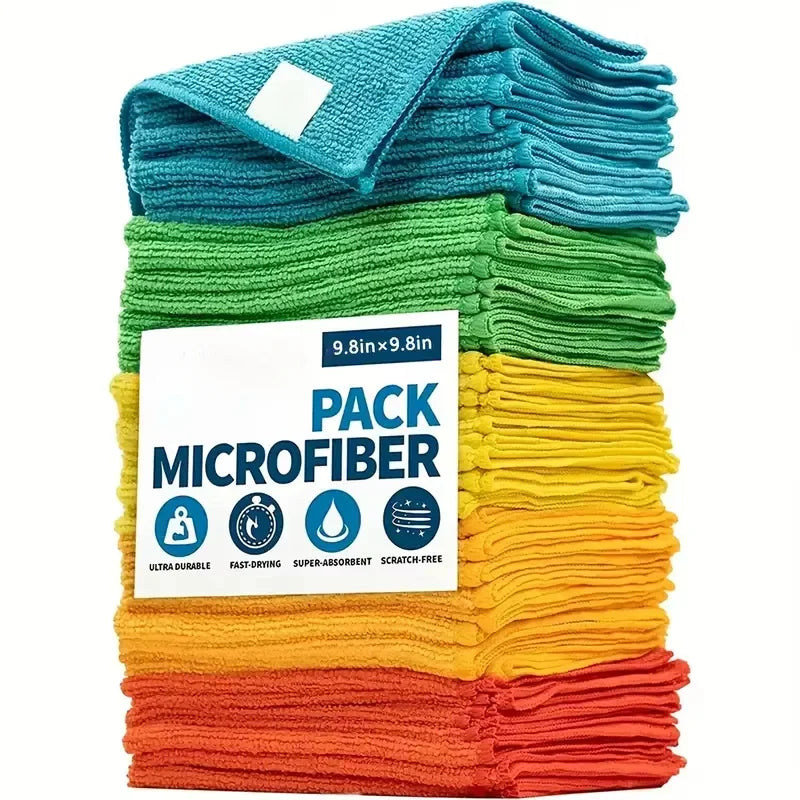 Microfiber cleaning Cloth, Durable, Absorbent