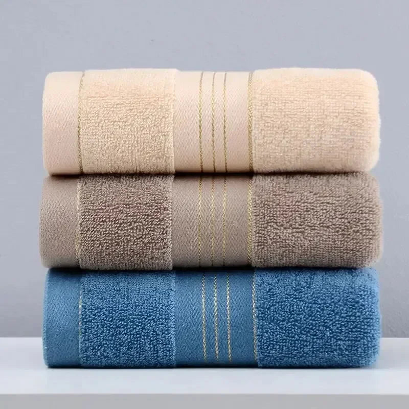 Towels 2 Cotton Thick and Absorbent Quick Dry Face Towels