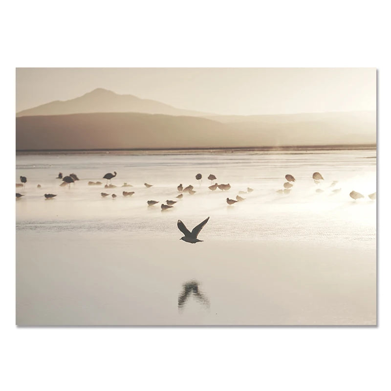 Canvas Paintings White Shells, Beach, Flowers, Posters and Prints