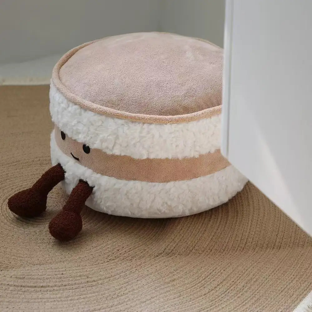 Cute bread, Living room,  Washable Footstool, Shoe Changing Stool