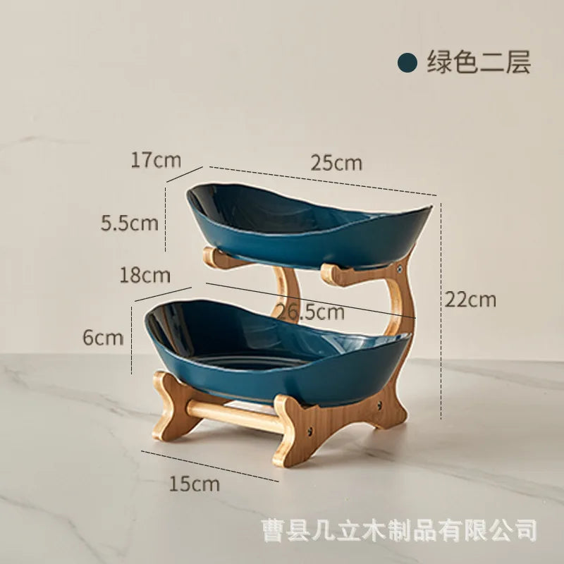 Creative Dish Stand For Snacks, Fruit, Candy, Desserts