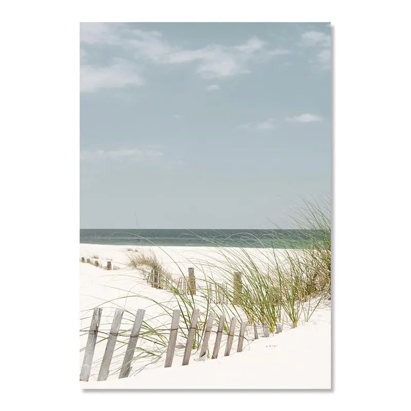 Beaches Weaves Ocean Seagulls Turtles Beautiful Canvas Paintings