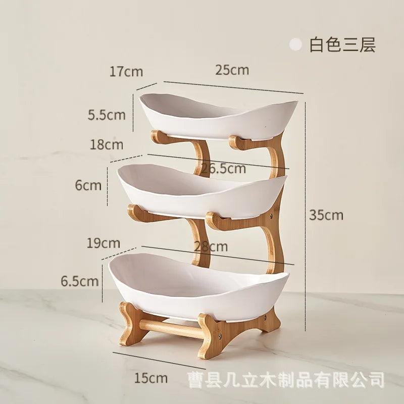 Creative Dish Stand For Snacks, Fruit, Candy, Desserts