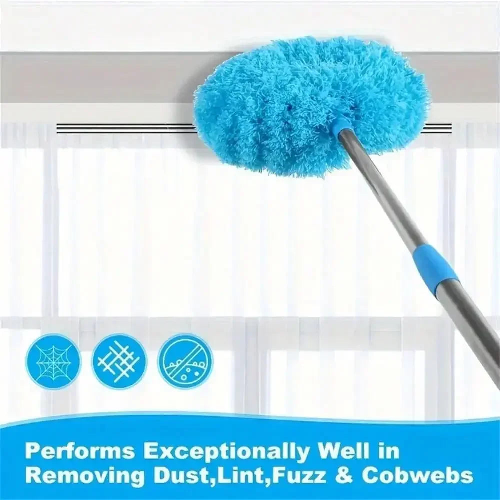 Microfiber Ceiling Fan Duster, Handle Extends for Effortless Cleaning, Reusable