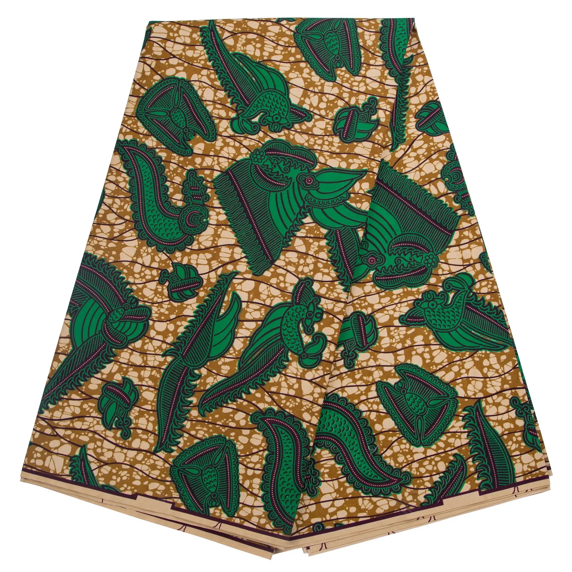 Ankara African Double Print Batik, Real Wax Fabric, Sewing Wedding Dress, Quilting, Polyester