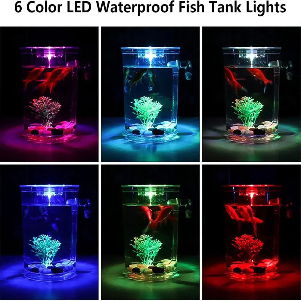 Desktop Fish Tank Self-Cleaning Goldfish Aquarium