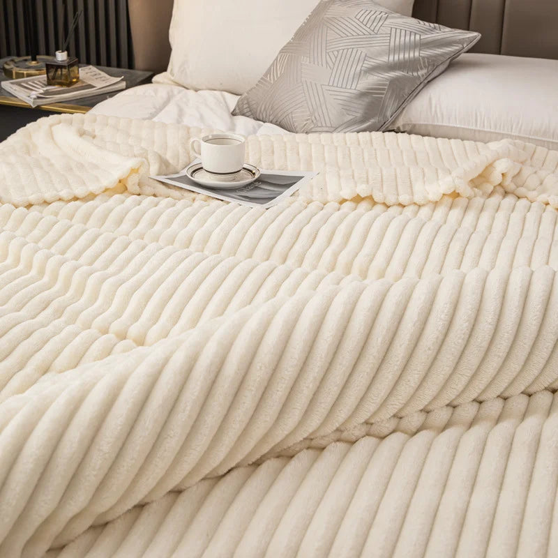 Soft, Plush Blanket For Sofa or Double Bed