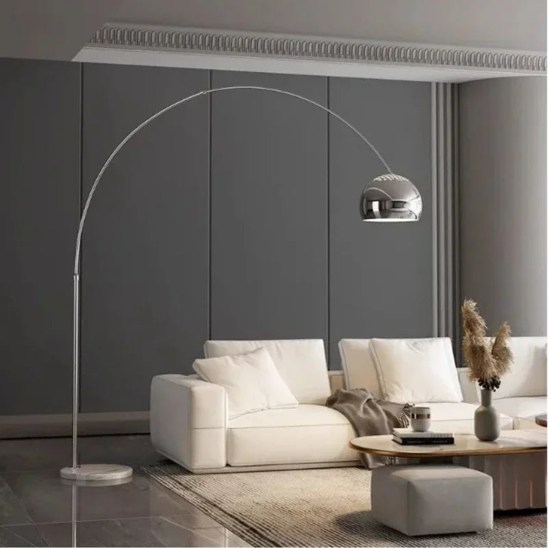 Modern Minimalist Fishing Floor Lamp, Use in Living Room, Study, Sofa, Bedroom. LED Lighting