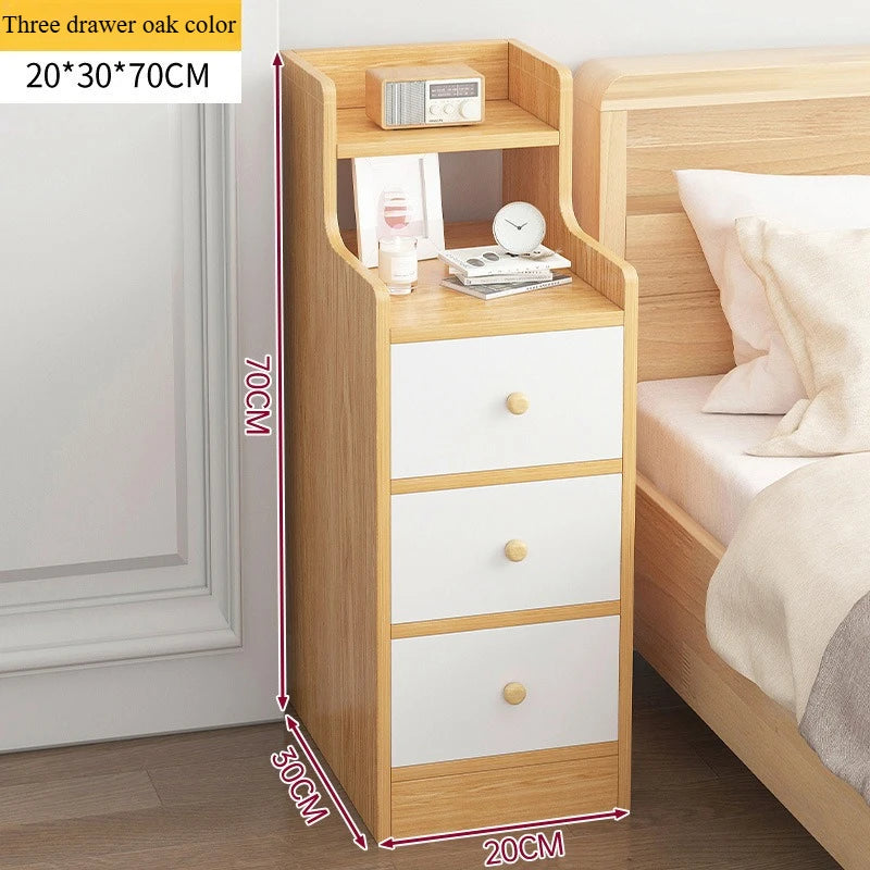 Bedside Table Great Storge, Modern Simple Cabinet