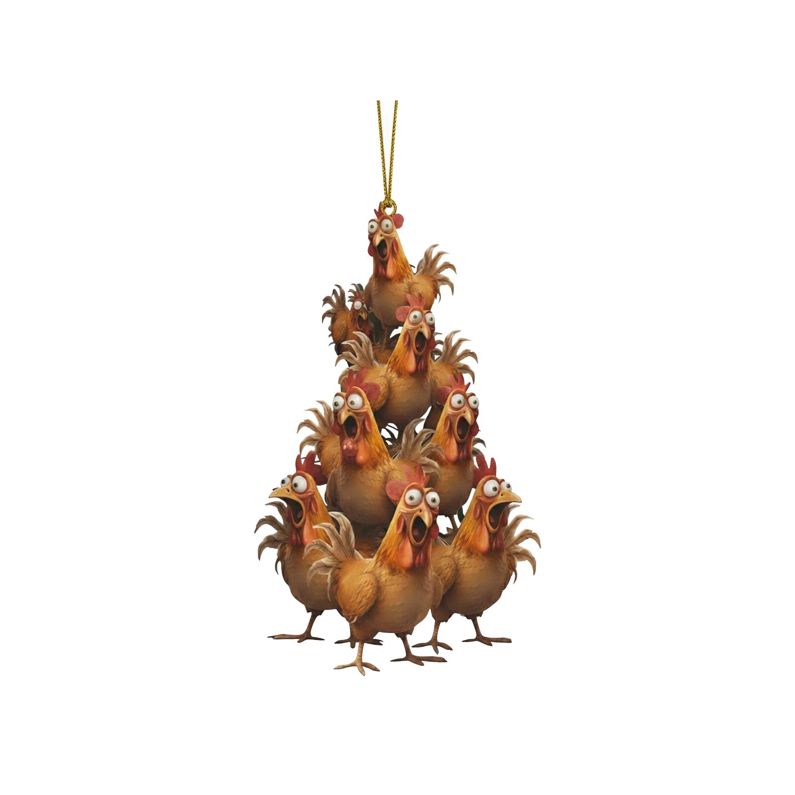 Thanksgiving Turkey Pendant Ornaments, Acrylic for Home, Garden, and Tree Decoration