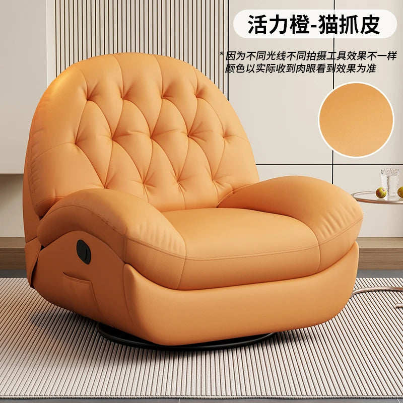 Comfortable Living Room Recliner, Modern Armrest Modern Reclining Chair
