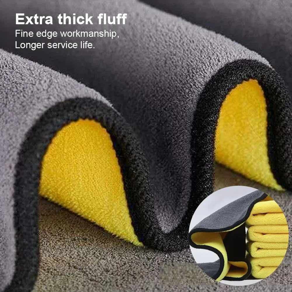 Car Wash Microfiber Towels Cleaning Detailing