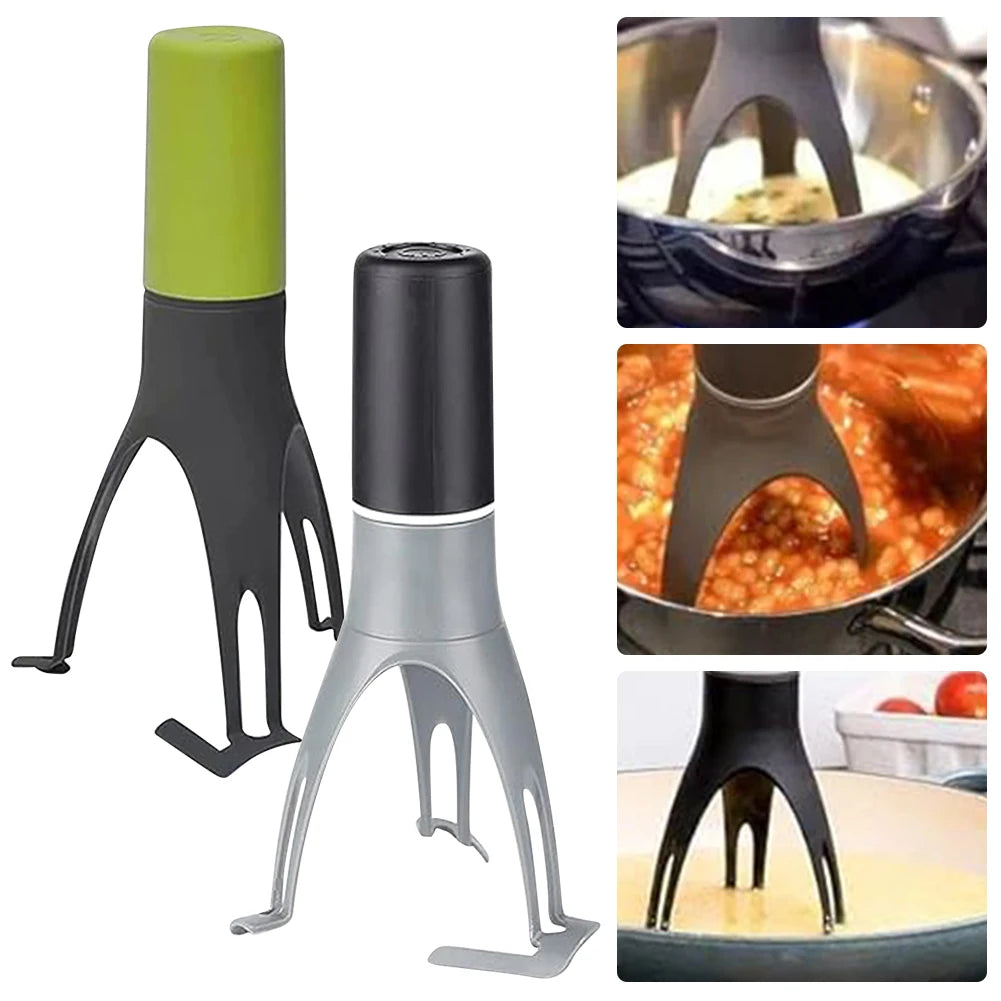 Triangle Pan Stirrer, Automatic Egg Beater, Stirrers Sauces, Soups, Dishwasher Safe