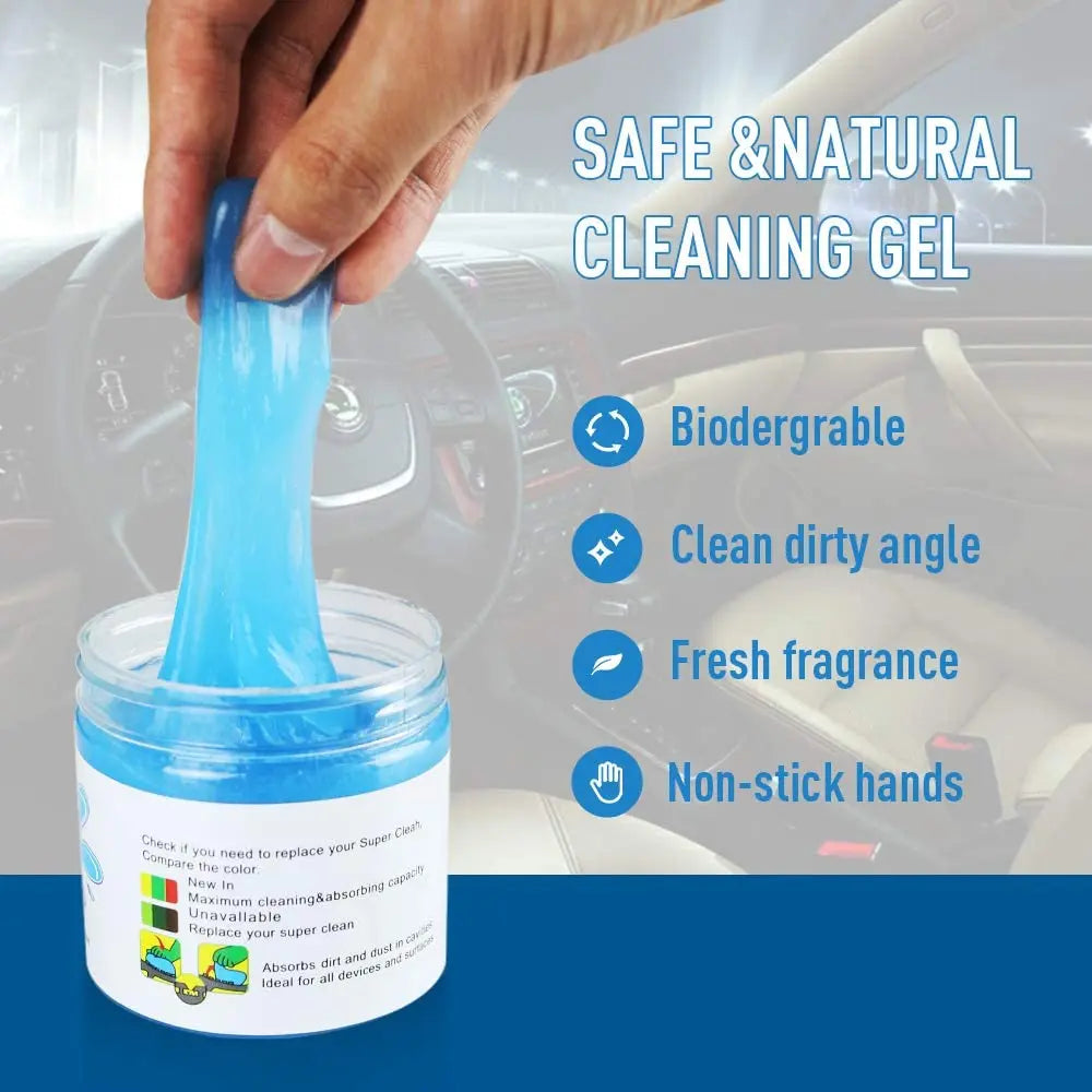 Seametal  Car Cleaning Gel Use On Air Vents, Dashboards, Consoles, Keyboards