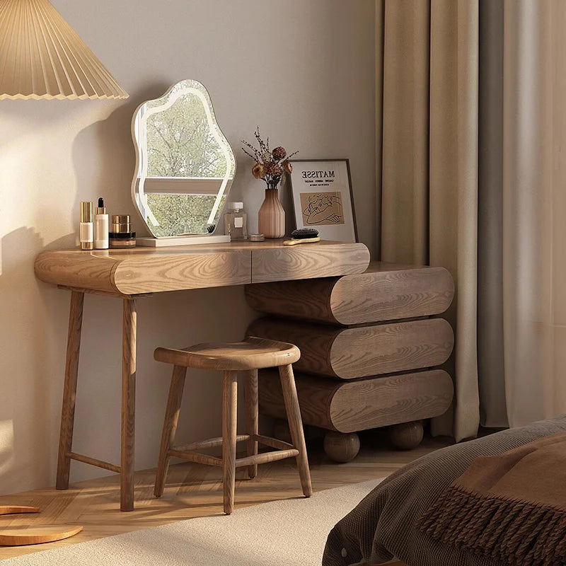 Simple Nordic Vanity Table