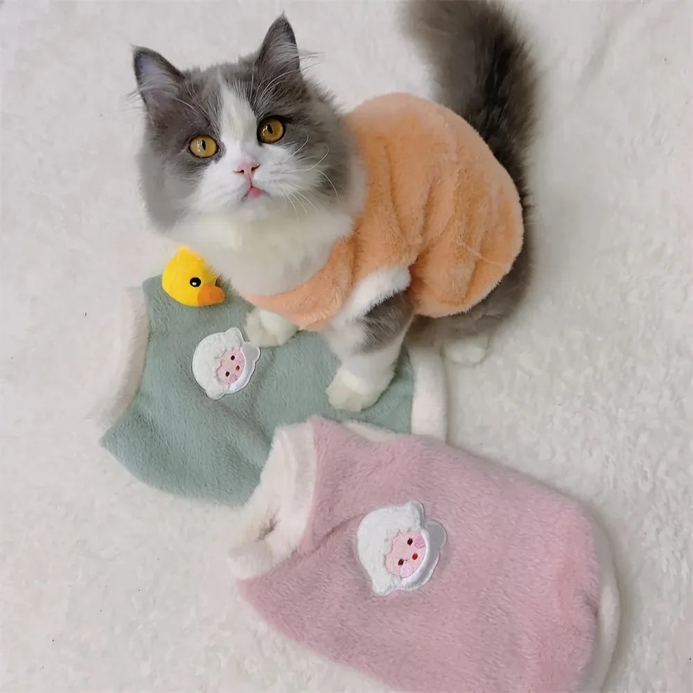 Kitten Accessories , Warm Kittens Cloths for  Winter Kittens