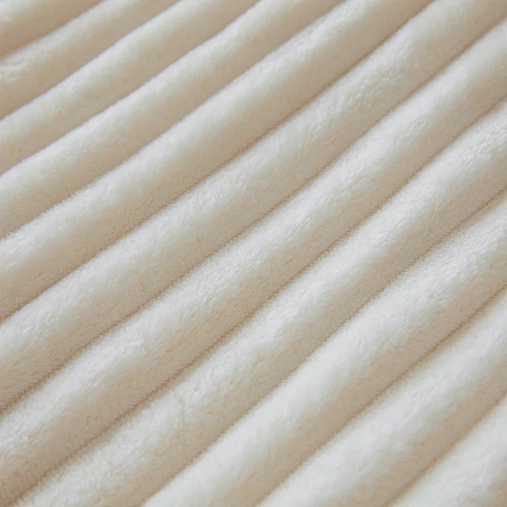Fluffy Velvet Blanket Plush, Throw or Bed Blanket