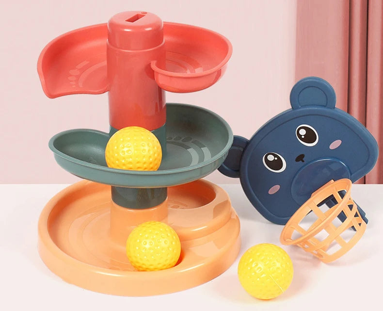 Montessori Toys, Baby 0-36 months, Track Rolling Ball, Push Sliding Ball, Early Educations Store