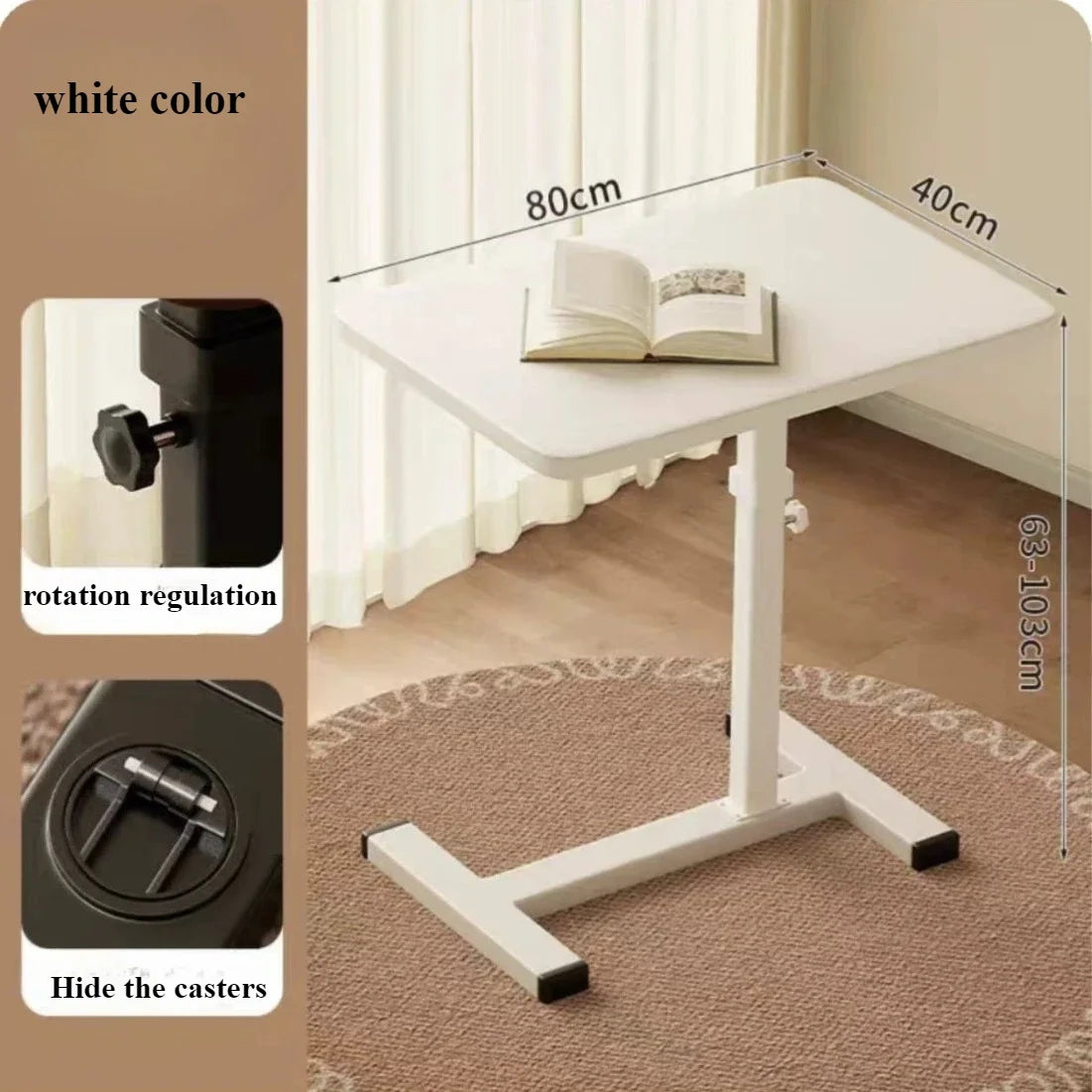 Mobile Bedside Table ,Office Desk ,Folding Tables Portable Workbench ,Learning Desk