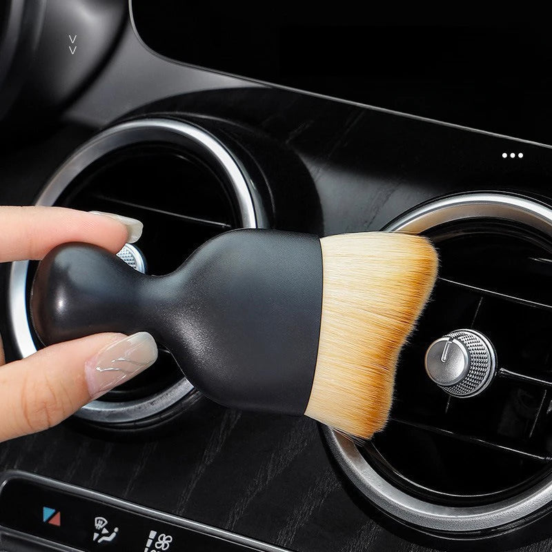 Car Interior Cleaning Brush for Center Consoles and Air Conditioning Outlets