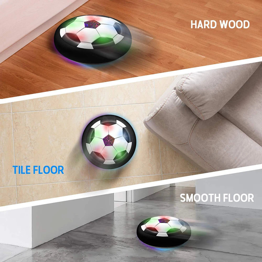 Hover Soccer Ball Floats with LED lights Music, Outdoor Game For Kids