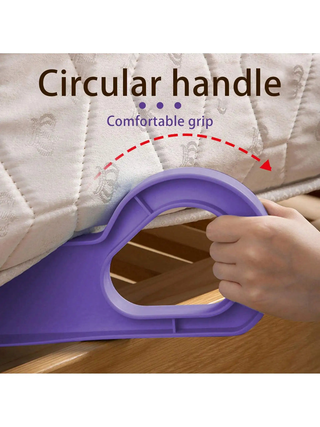 ﻿
1/2 pcs Mattress Lifter Tool for Changing, Removing. Bed Skirts, Wedge