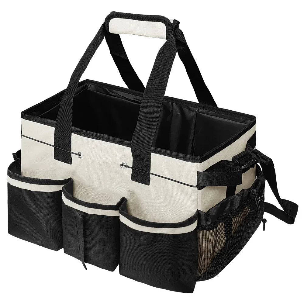 Multifunctional Tool Bag, Waterproof and Wear-Resistant Oxford Cloth, Lg Capacity