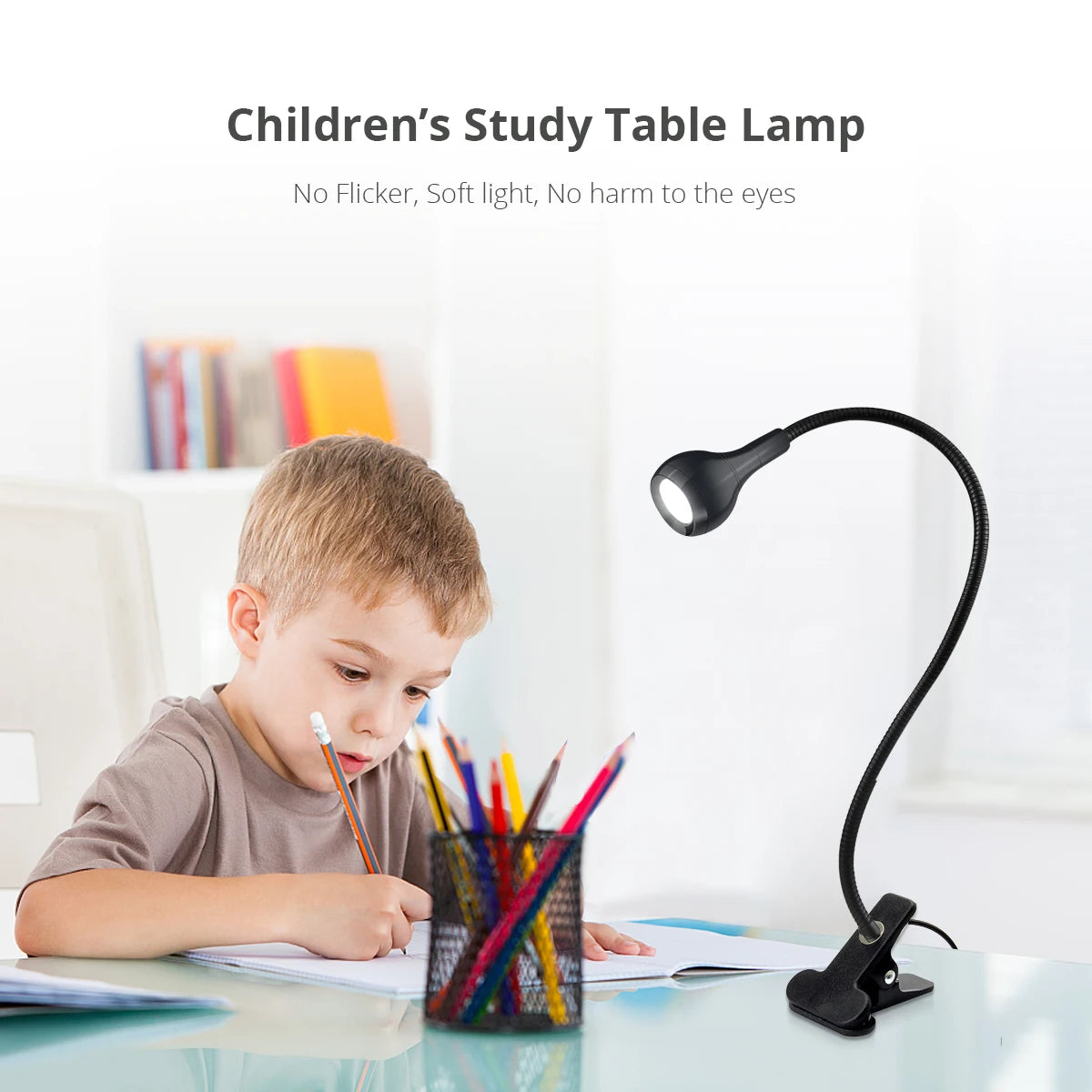 Reading Lamp USB LED Flexible Clip Holder