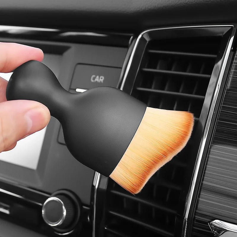 Car Interior Cleaning Brush for Center Consoles and Air Conditioning Outlets