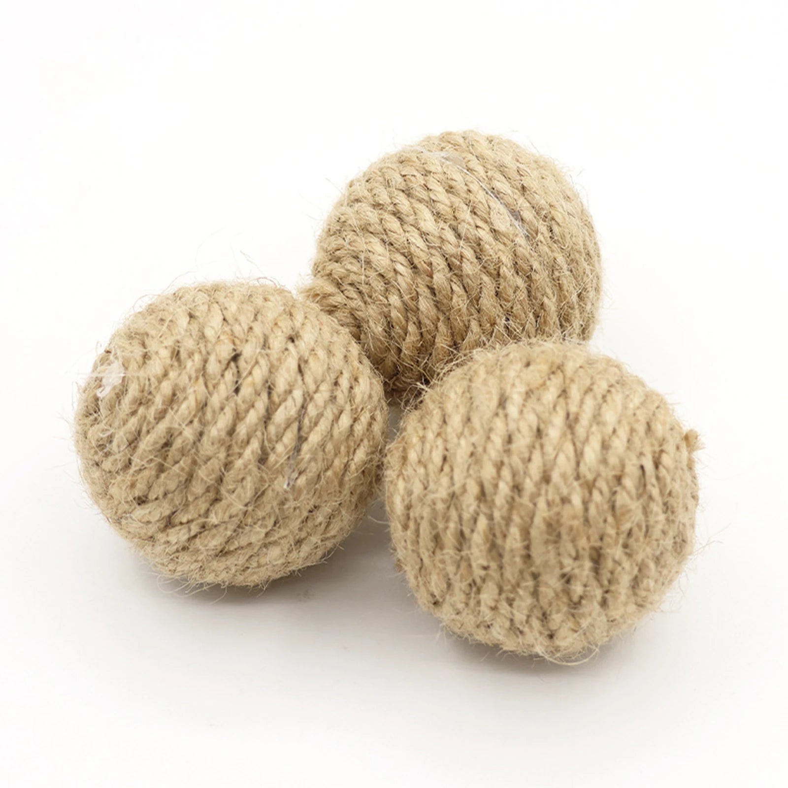 Hemp Rope Interactive Rolling Ball toy