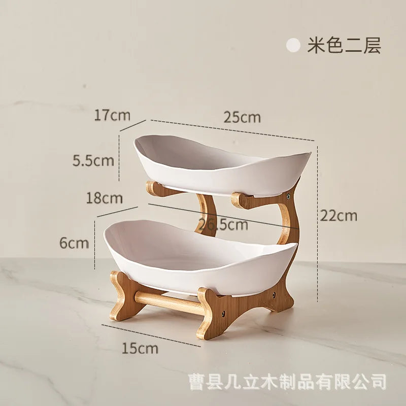 Creative Dish Stand For Snacks, Fruit, Candy, Desserts