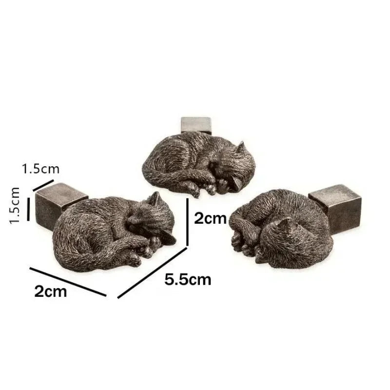 3Pcs Flower Pot Stand Cat Shape, Pot Risers For Garden Pots