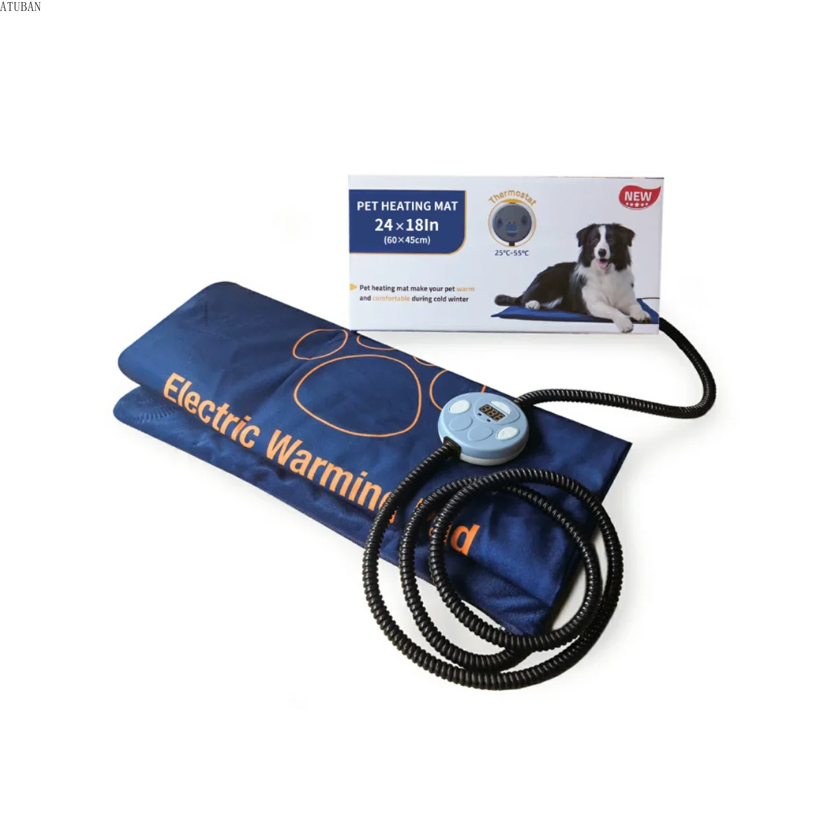 Heating Pad for Dogs and Cats, Chew Resistant Electric Cord